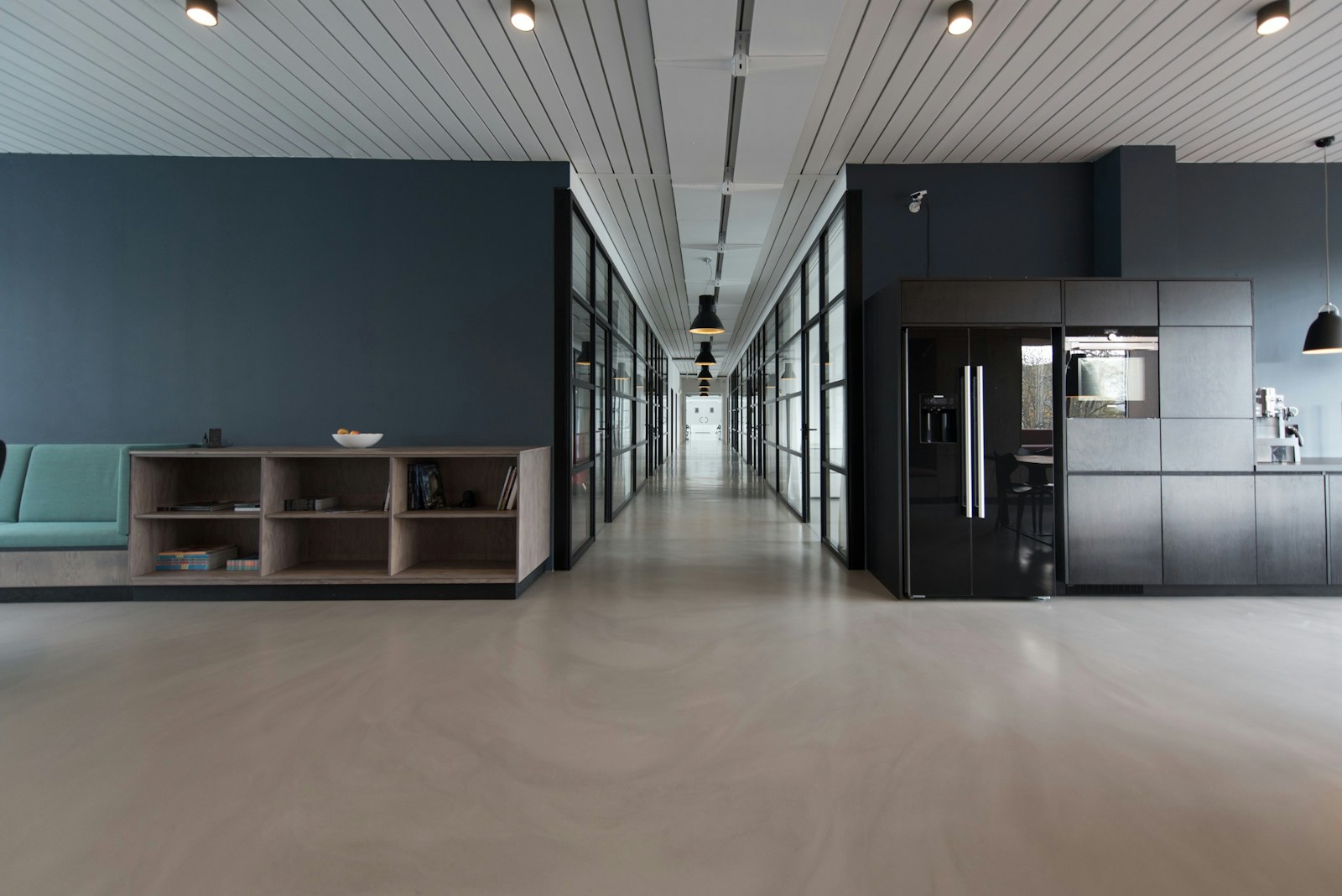 Bright modern office interior